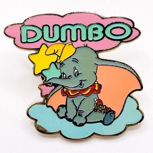 DLRP DISNEYLAND PARIS DUMBO & TIMOTHY CAST MEMBER LANYARD GWP/REFRESHER PIN